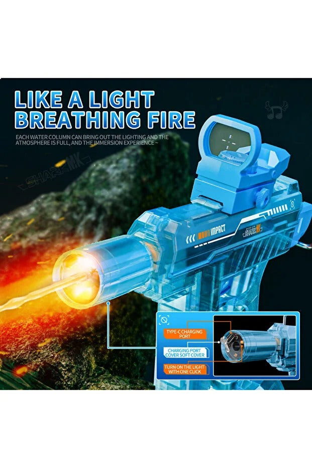 JetSplash™ Işıklı Otomatik Su Tabancası