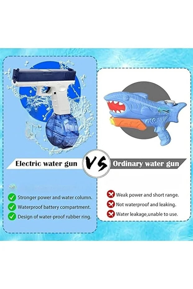 SplashMax™ 500 ml Otomatik Işıklı Su Tabancası